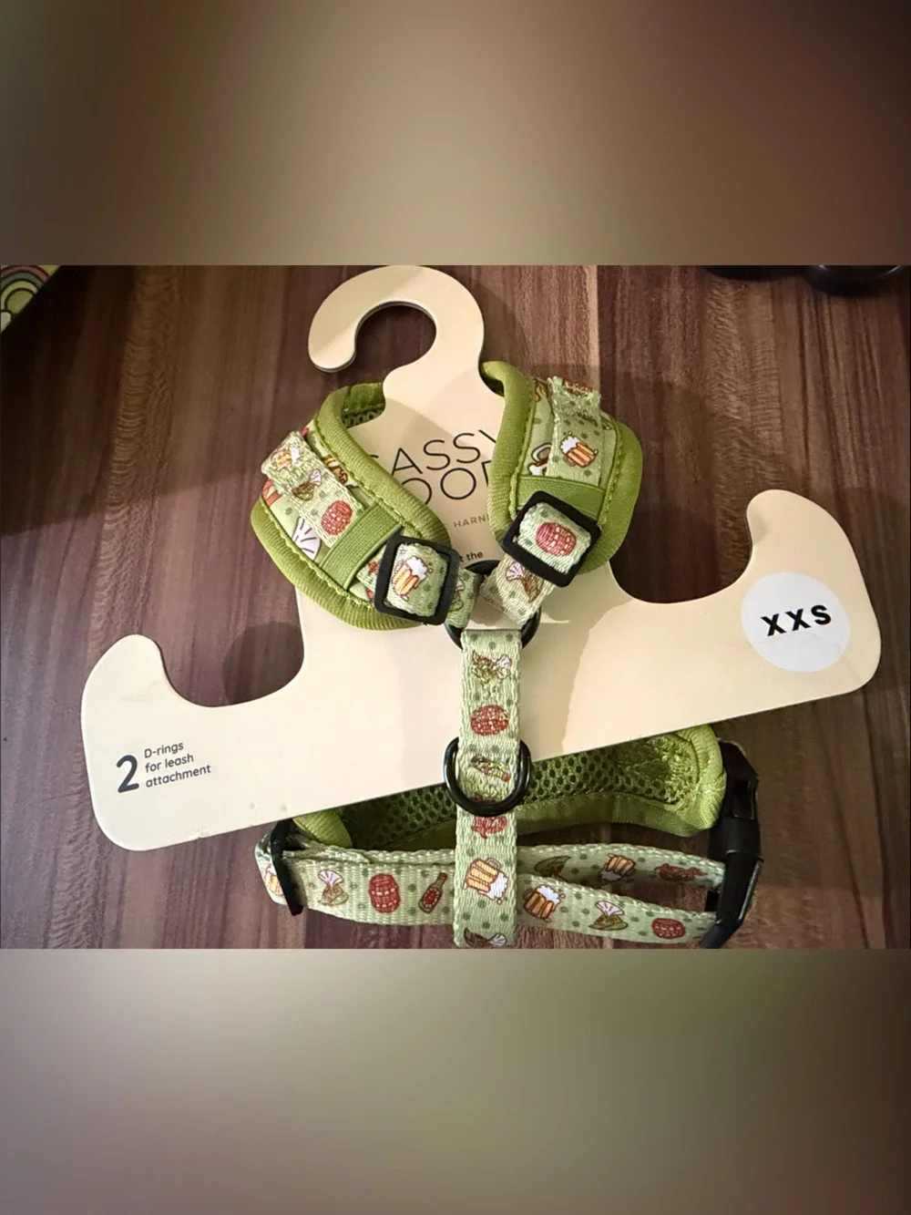 Sassy Woof Oktoberfest Wurst Behavior Dog Harness